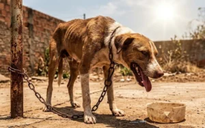 Paraná avança na proteção animal com lei que proíbe acorrentamento de cães e gatos